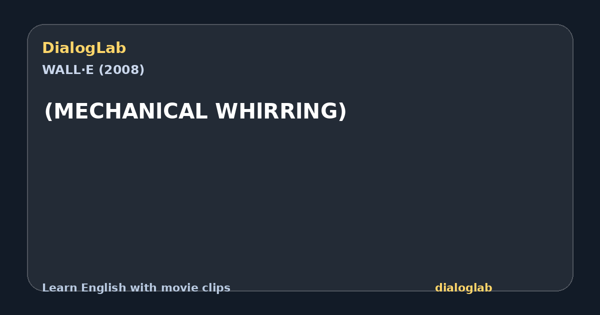 Share card for (MECHANlCAL WHlRRlNG)