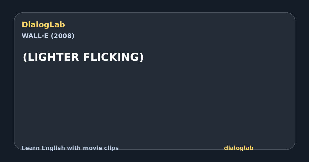Share card for (LlGHTER FLlCKlNG)