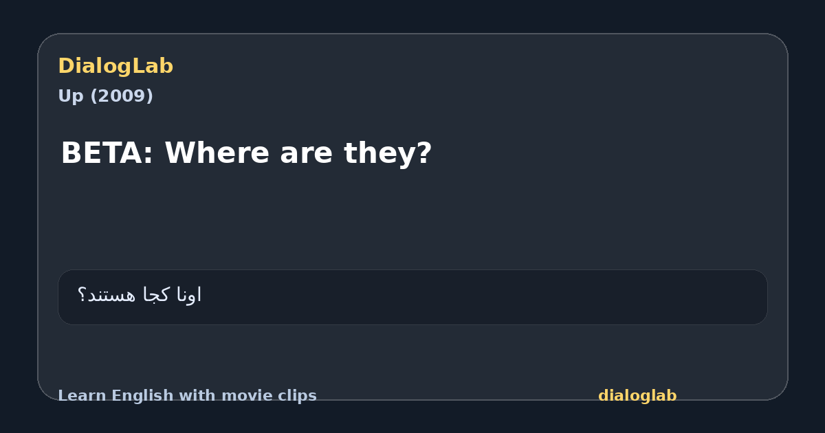 Share card for BETA: Where are they?
