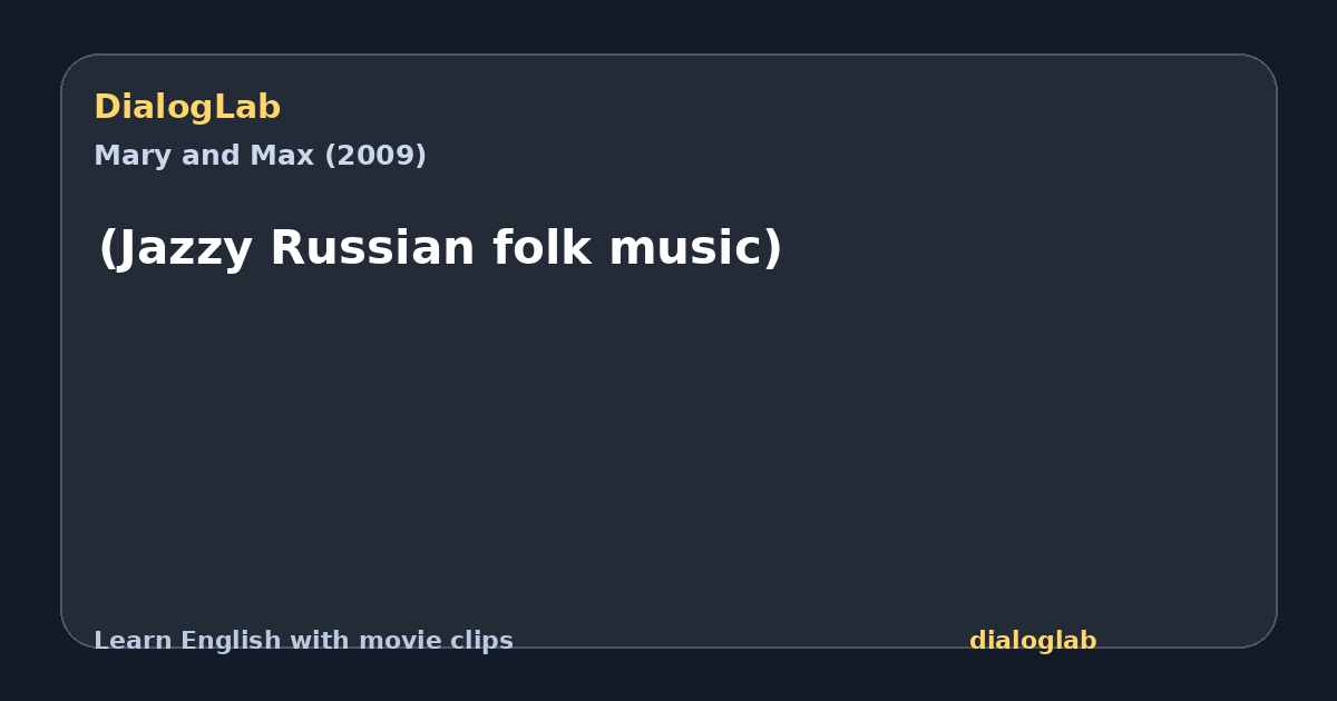 Share card for (Jazzy Russian folk music)