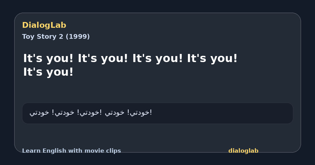 Share card for It's you! It's you! It's you! It's you! It's you!