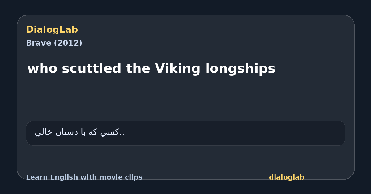 Share card for who scuttled the Viking longships