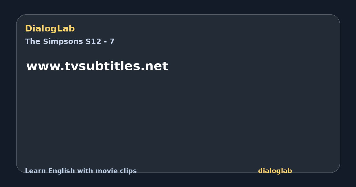 Share card for www.tvsubtitles.net