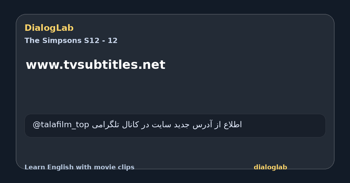 Share card for www.tvsubtitles.net