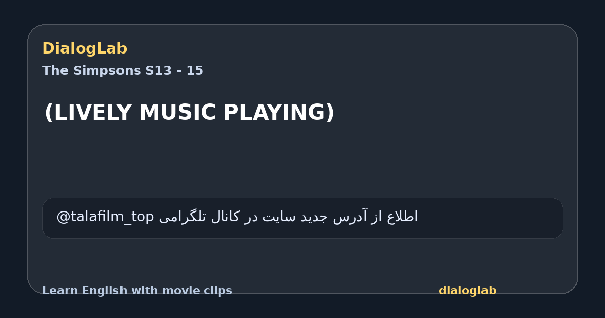 Share card for (LIVELY MUSIC PLAYING)
