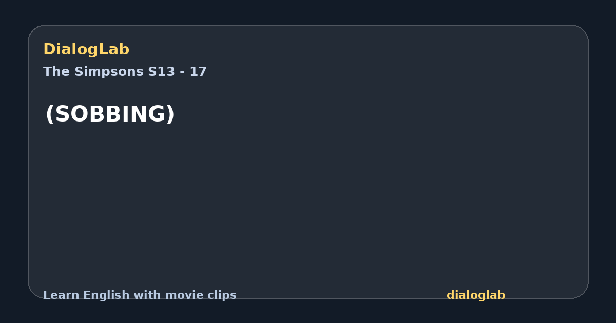 Share card for (SOBBING)