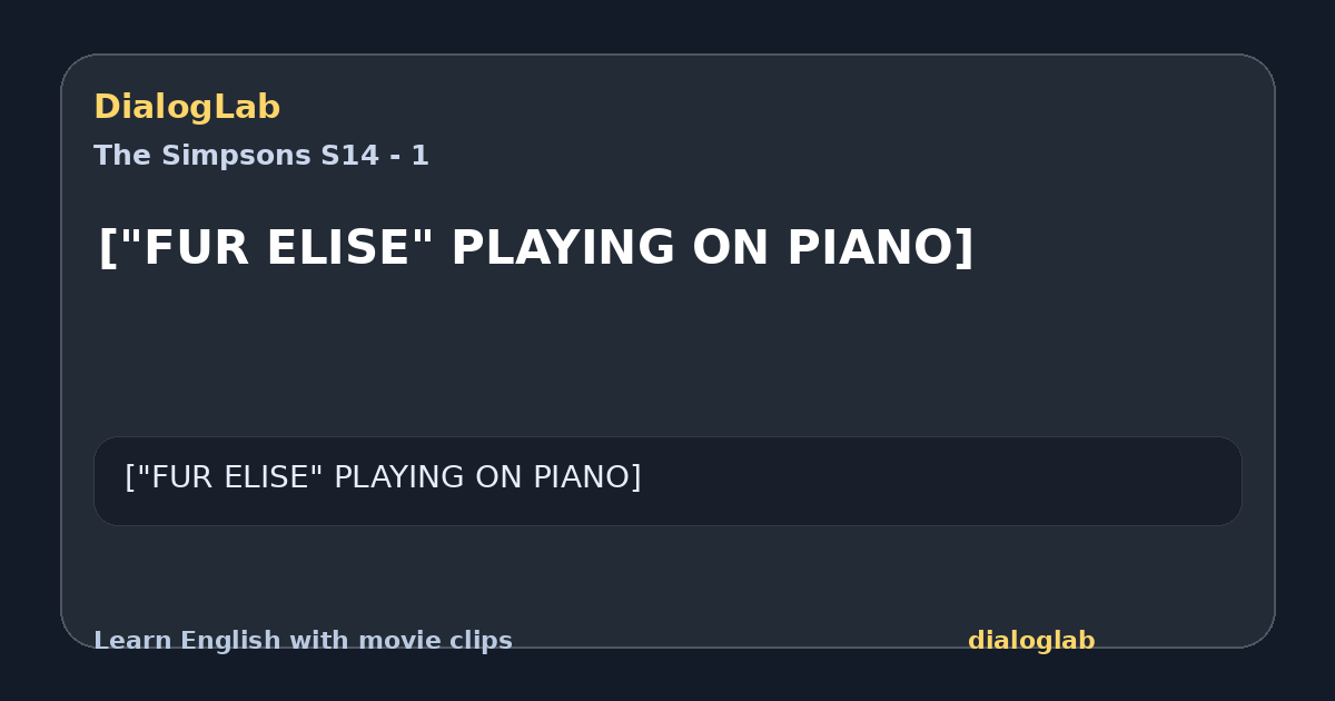 Share card for ["FUR ELISE" PLAYING ON PIANO]