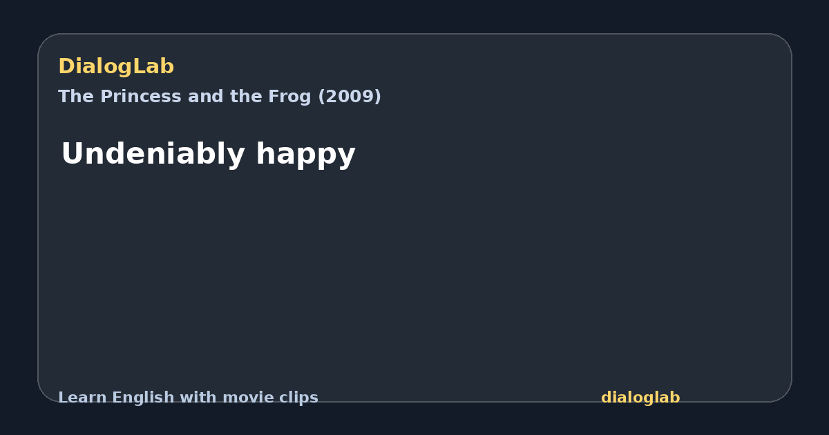 Share card for Undeniably happy