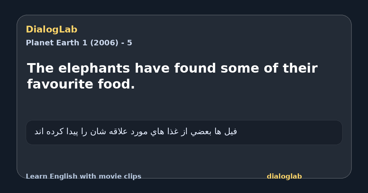 Share card for The elephants have found some of their favourite food.