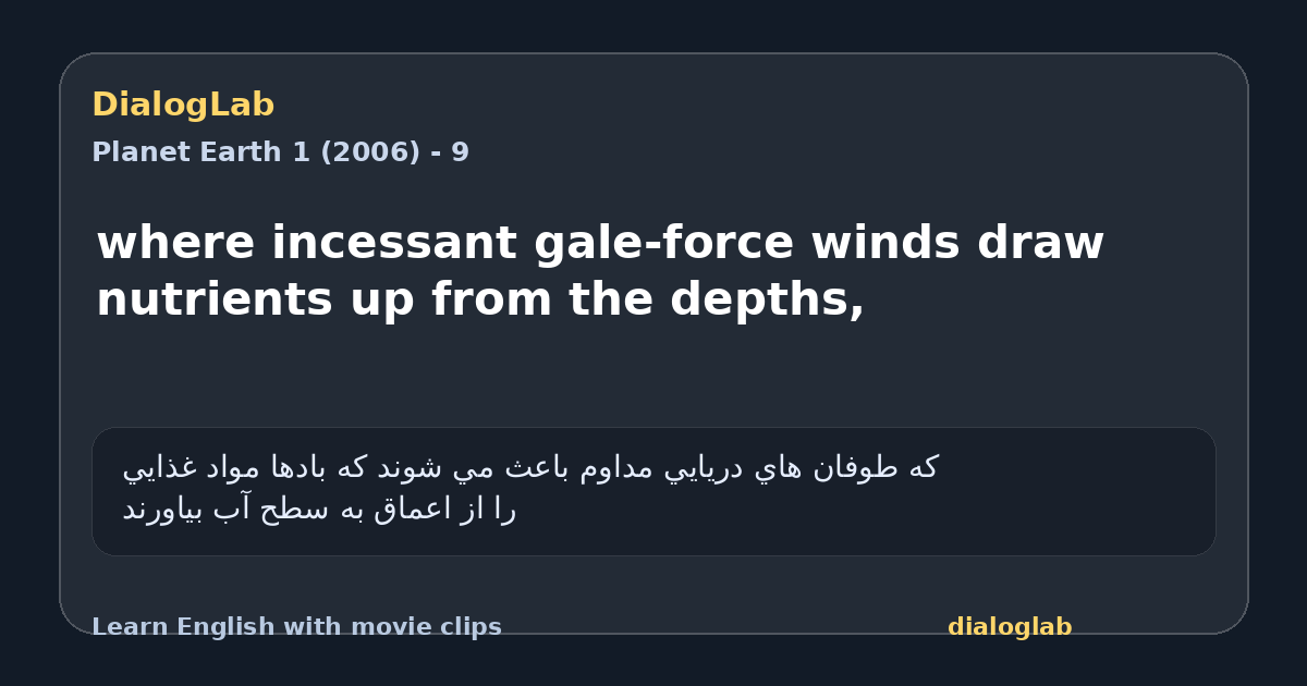 Share card for where incessant gale-force winds draw nutrients up from the depths,