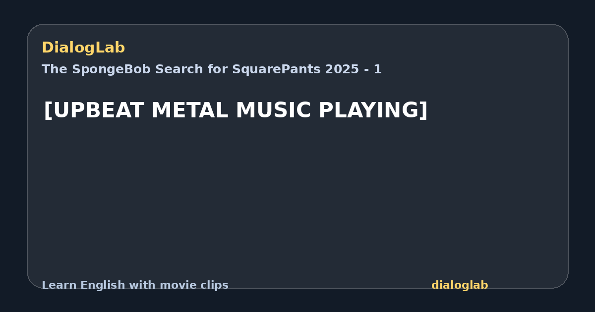 Share card for [UPBEAT METAL MUSIC PLAYING]