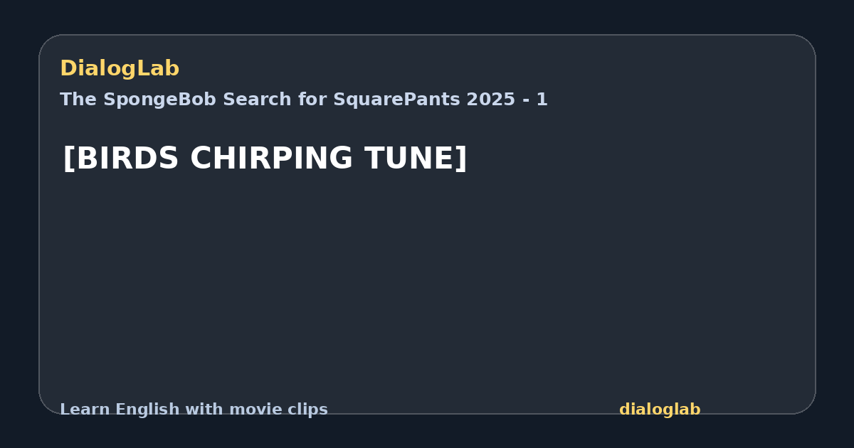 Share card for [BIRDS CHIRPING TUNE]