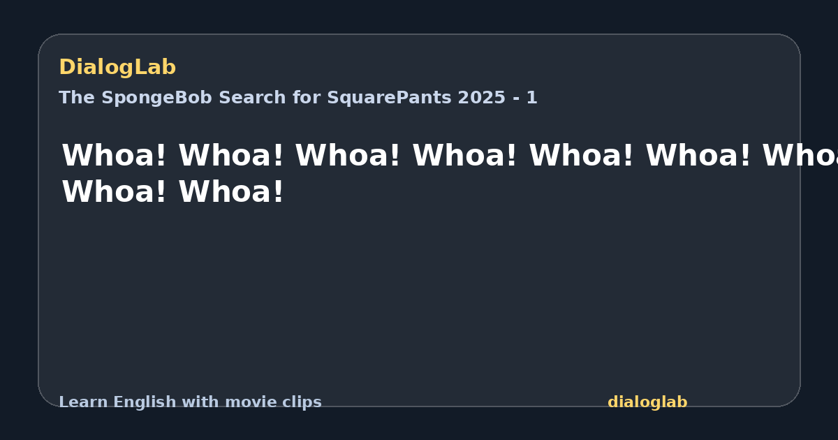 Share card for Whoa! Whoa! Whoa! Whoa! Whoa! Whoa! Whoa! Whoa! Whoa!