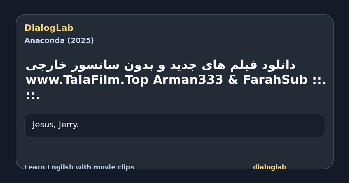 Share card for دانلود فیلم های جدید و بدون سانسور خارجی www.TalaFilm.Top ‫.:: Arman333 & FarahSub ::.
