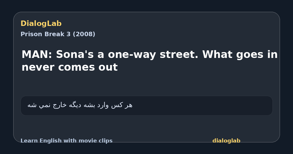 Share card for MAN: Sona's a one-way street. What goes in never comes out