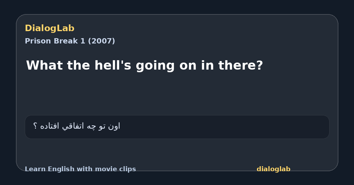 Share card for What the hell's going on in there?