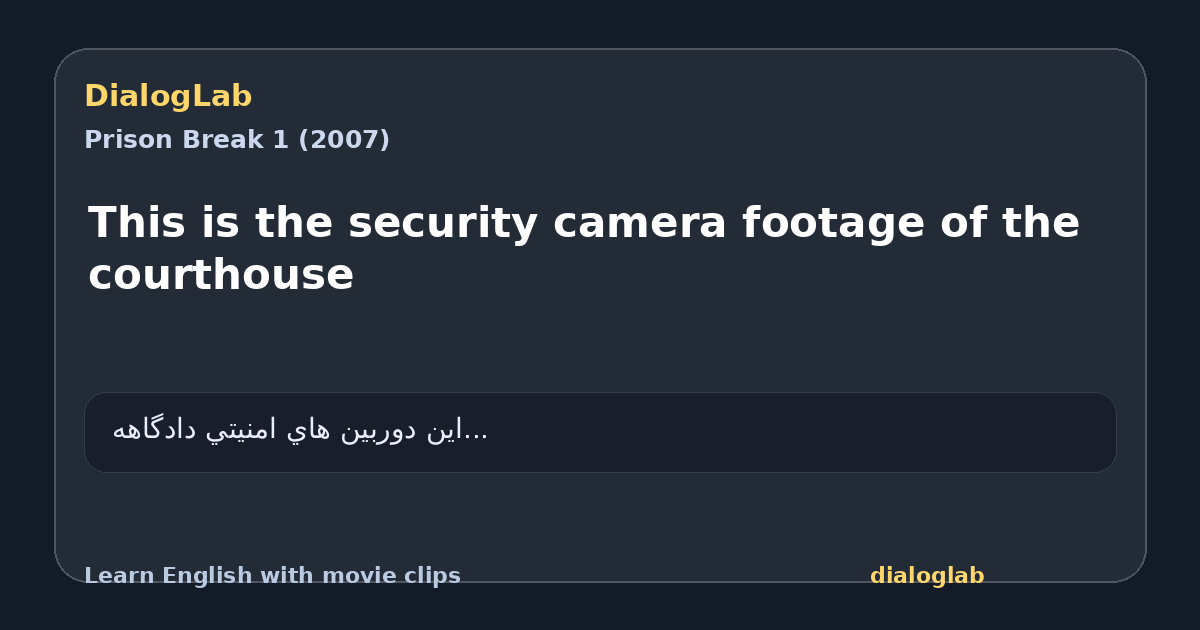 Share card for This is the security camera footage of the courthouse
