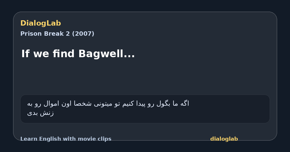 Share card for If we find Bagwell...
