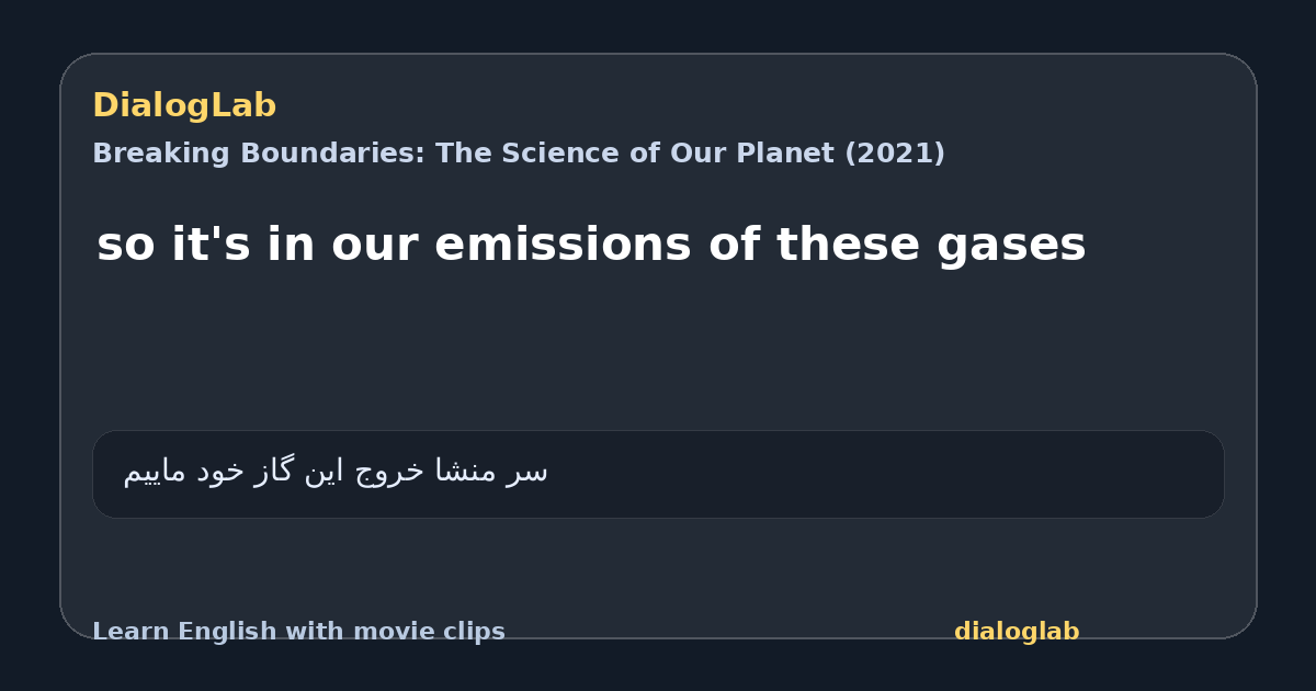 Share card for so it's in our emissions of these gases