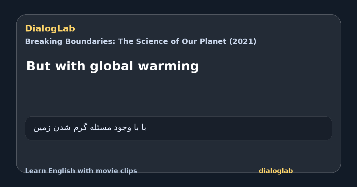 Share card for But with global warming