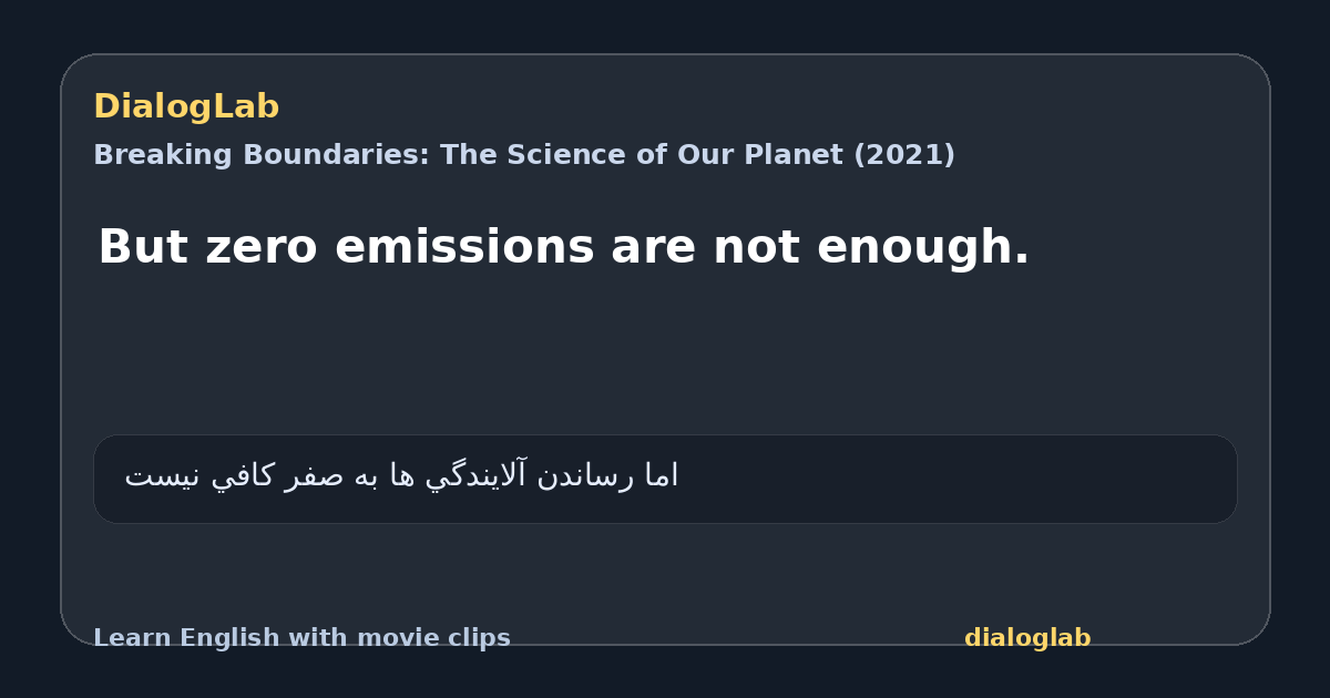 Share card for But zero emissions are not enough.