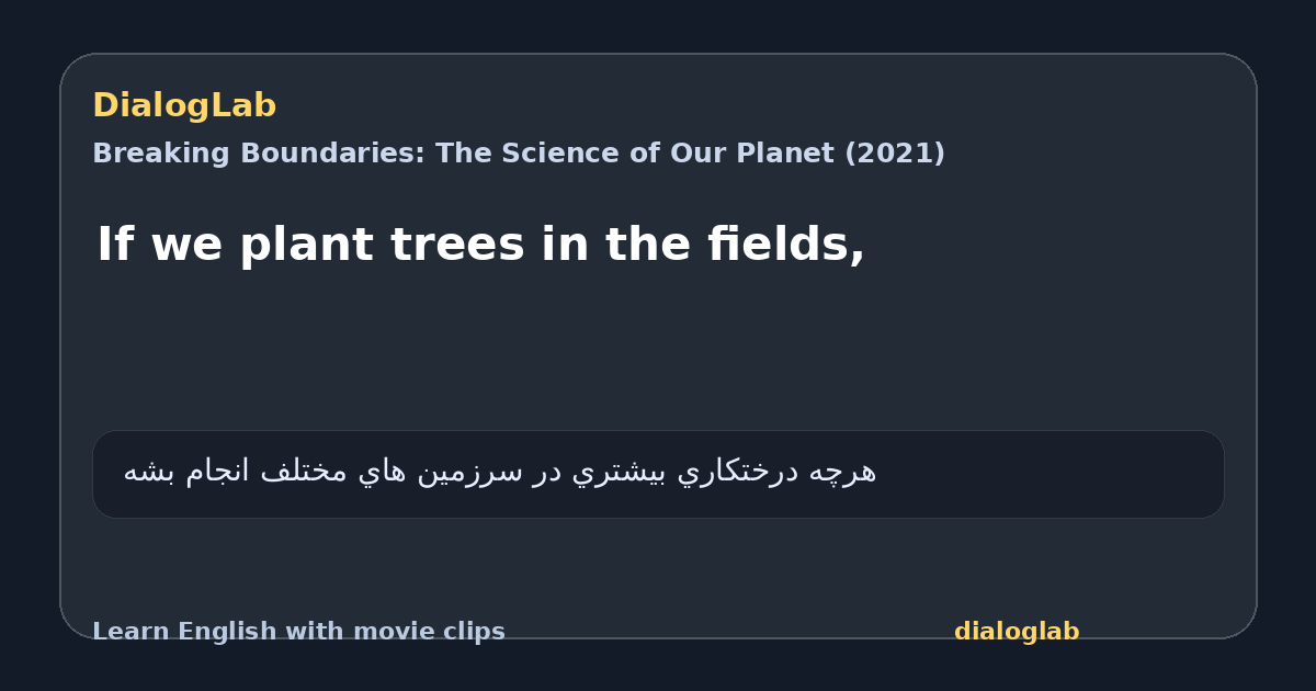 Share card for If we plant trees in the fields,