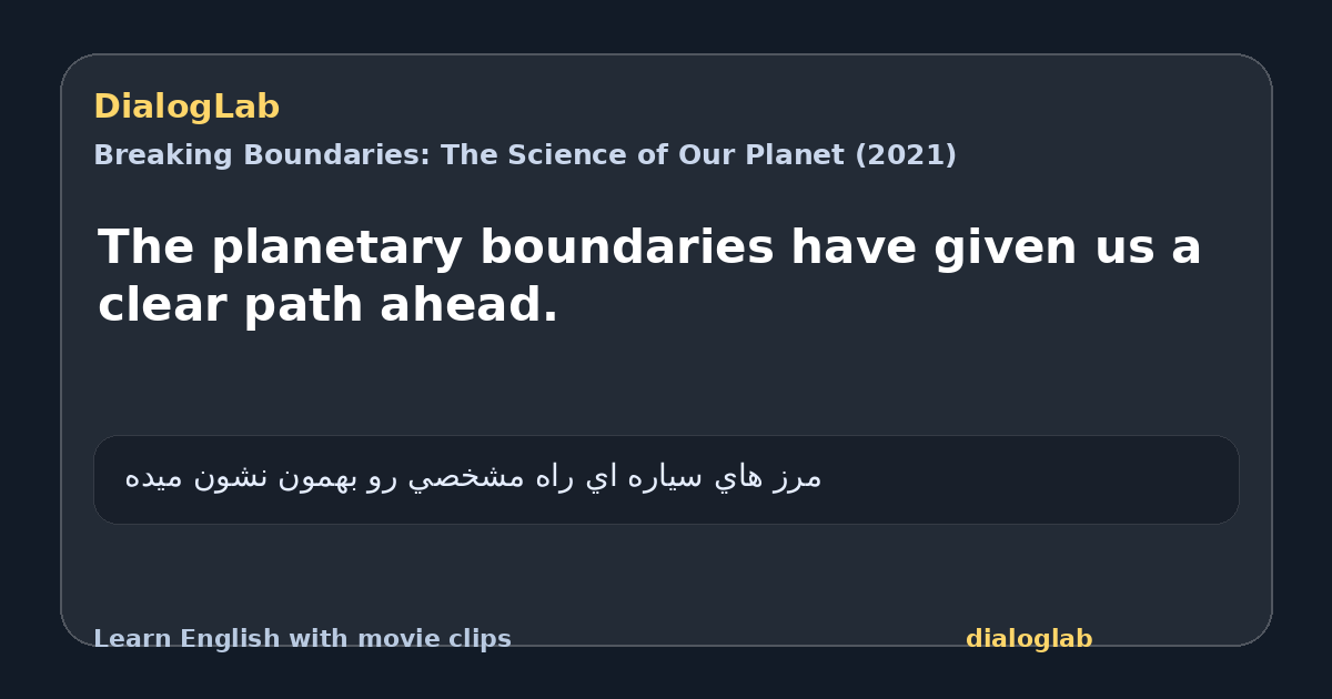 Share card for The planetary boundaries have given us a clear path ahead.