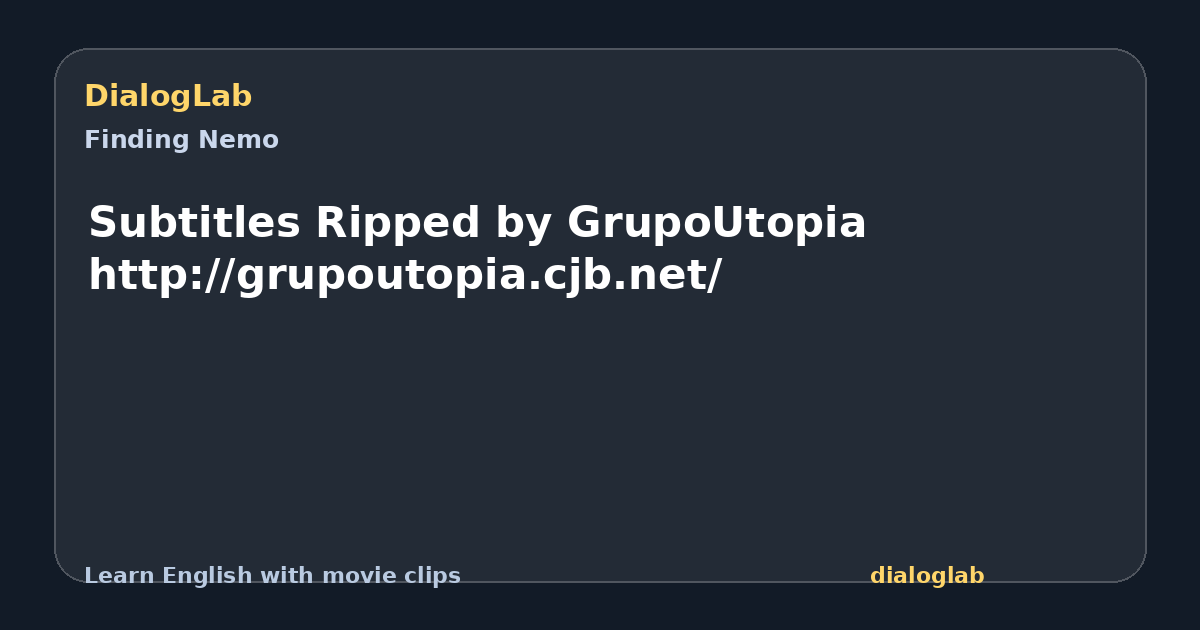 Share card for Subtitles Ripped by GrupoUtopia http://grupoutopia.cjb.net/