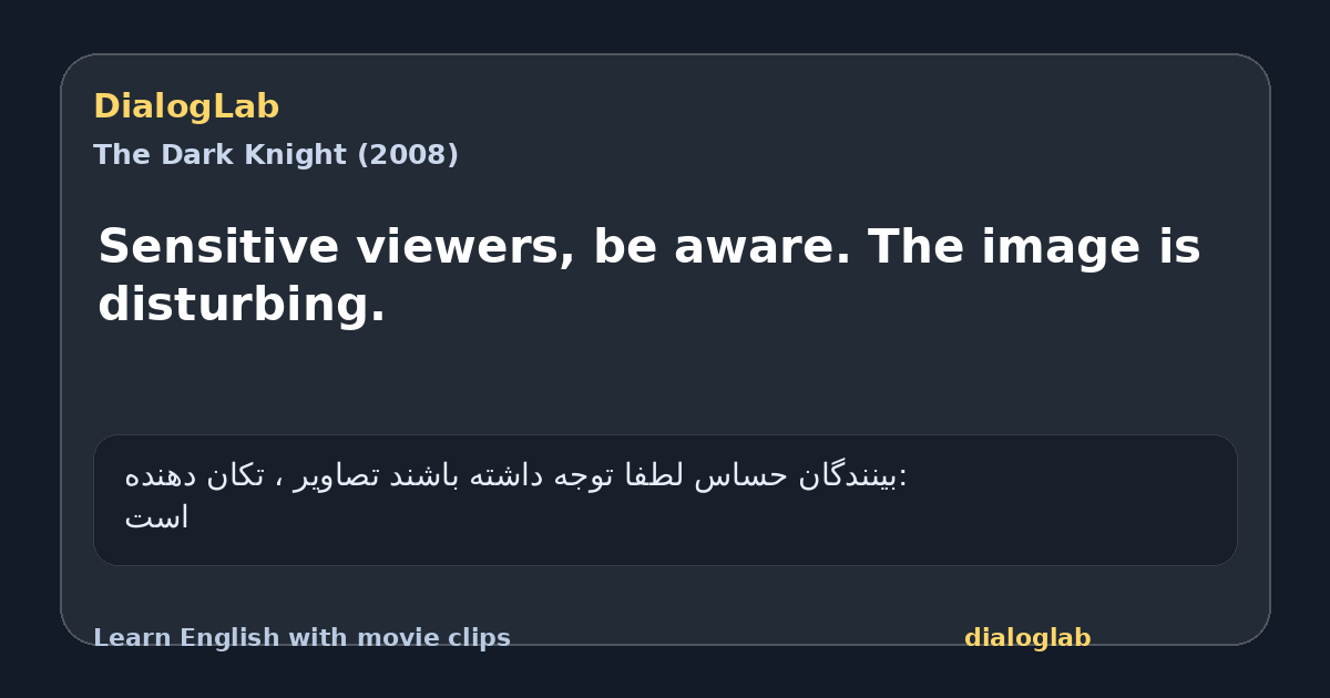 Share card for Sensitive viewers, be aware. The image is disturbing.