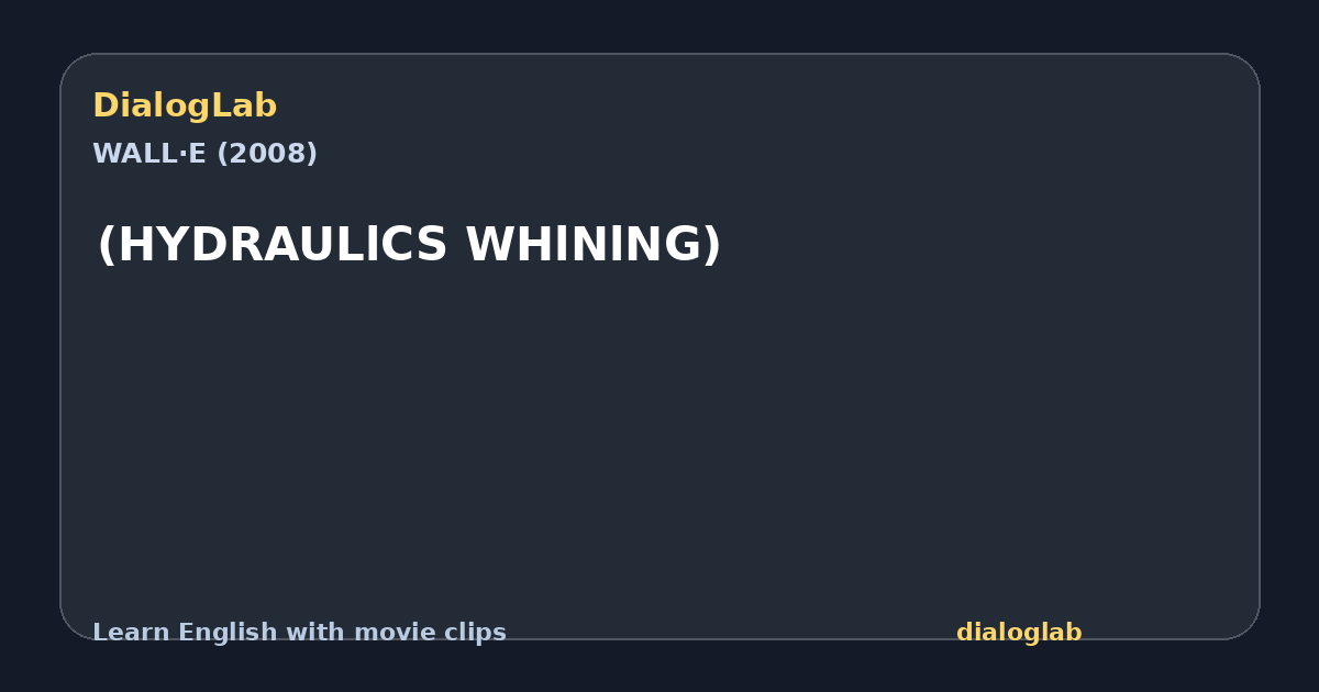 Share card for (HYDRAULlCS WHlNlNG)