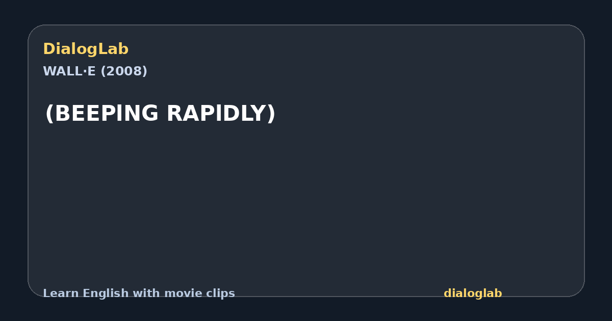 Share card for (BEEPlNG RAPlDLY)